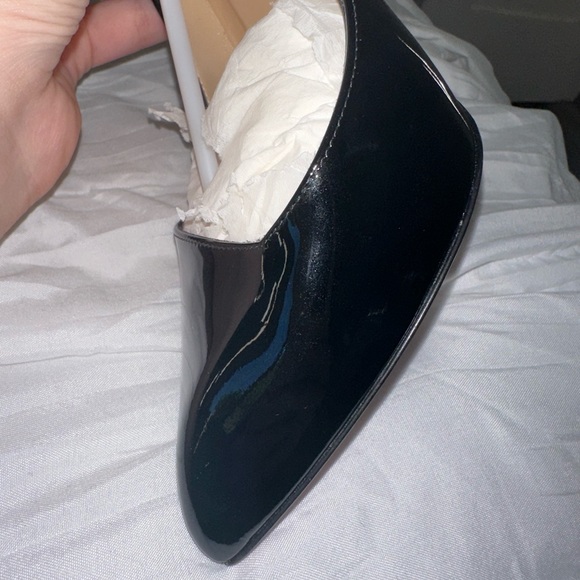 Christian Louboutin Black Patent Corneille Size 39.5 100mm pre-owned - Picture 14 of 16